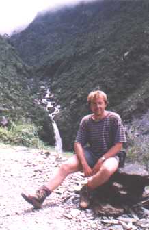 Me in the hill near Dharmsala