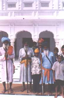 People at the Golden Temple 