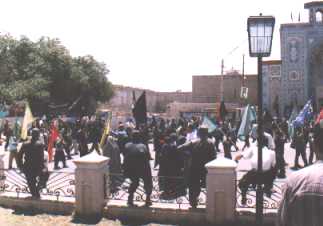 Typical street Scene in Iran