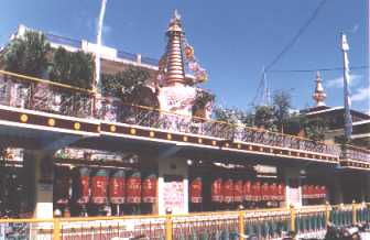Budist Temple in Dharmsala