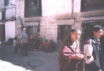 Lhasa Street Scene 2