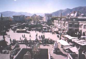 Lhasa Street Scene 3