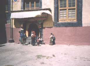 Tibetean Monastry People