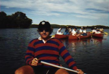 canoeing on myall lakes 